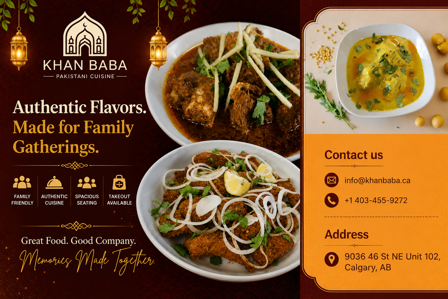 family restaurant Calgary